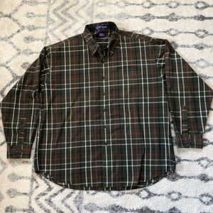 EZ’s button down casual long sleeve, size XXL